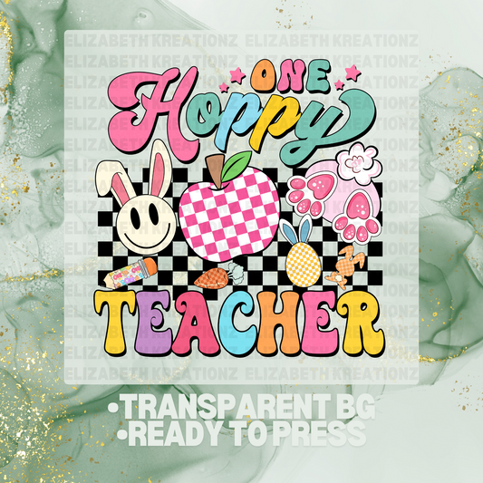 HOPPY TEACHER DTF TRANSFER