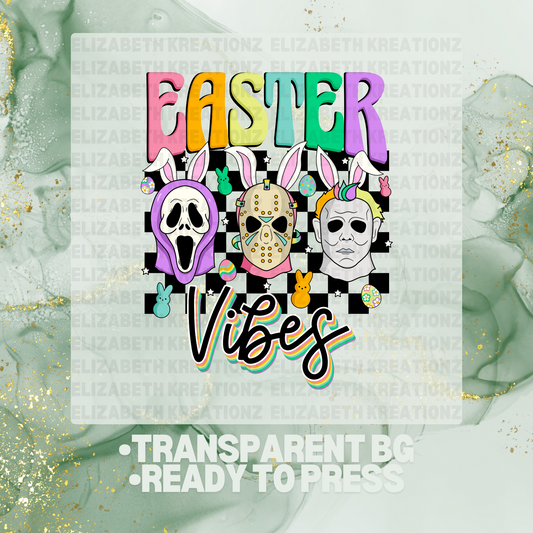 EASTER HORROR VIBES DTF TRANSFER