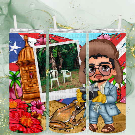 BAD BUNNY PR TUMBLER