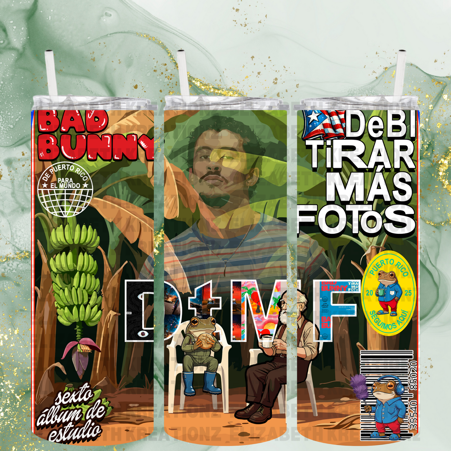 BAD BUNNY DTMF TUMBLER