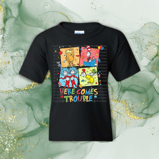 HERE COMES TROUBLE SHIRT