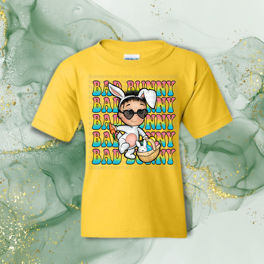 BAD BUNNY EASTER YOUTH SHIRT