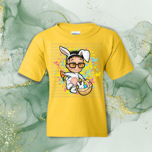 BAD BUNNY SPLATTER YOUTH SHIRT