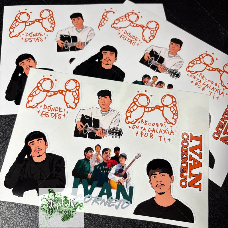 IVAN CORNEJO STICKER SHEET