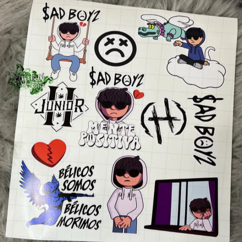 JUNIOR H STICKER SHEET