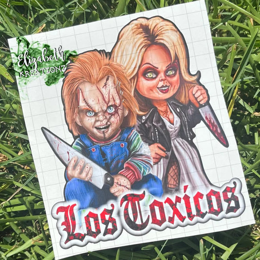 LOS TOXICOS CAR DECAL