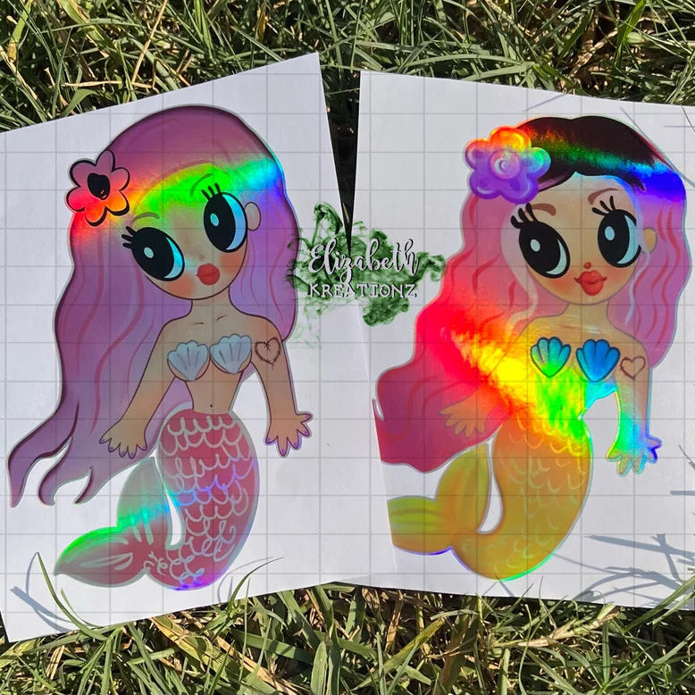 MSB SIRENA HOLOGRAPHIC CAR DECAL