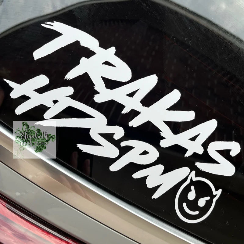 TRAKAS HDSPM CAR DECAL